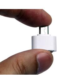 Mini Micro Usb OTG Cable To USB OTG Adapter  وصلة ميني اوتوجي مناسبة لتوصيل جوالات الأندرويد باليواس بي